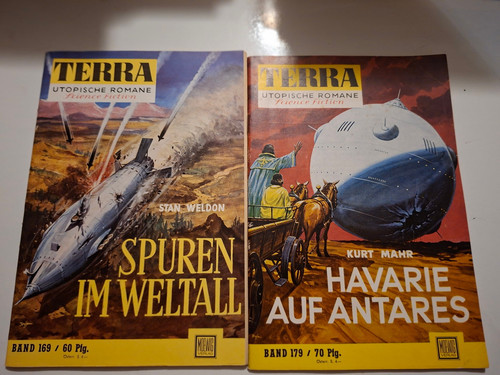 Terra utopische romane heft - romane,