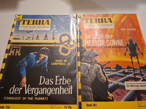Terra utopische romane heft - romane,